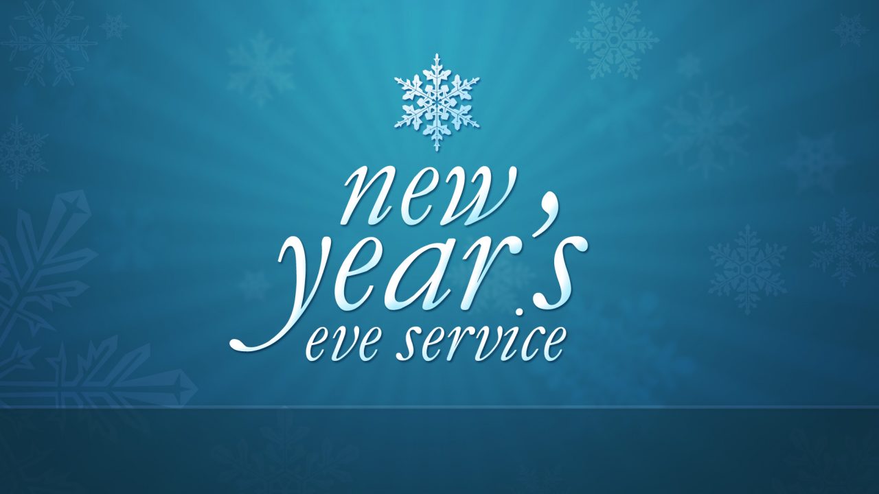 New Year's Eve Service Faith Evangelical Lutheran Church